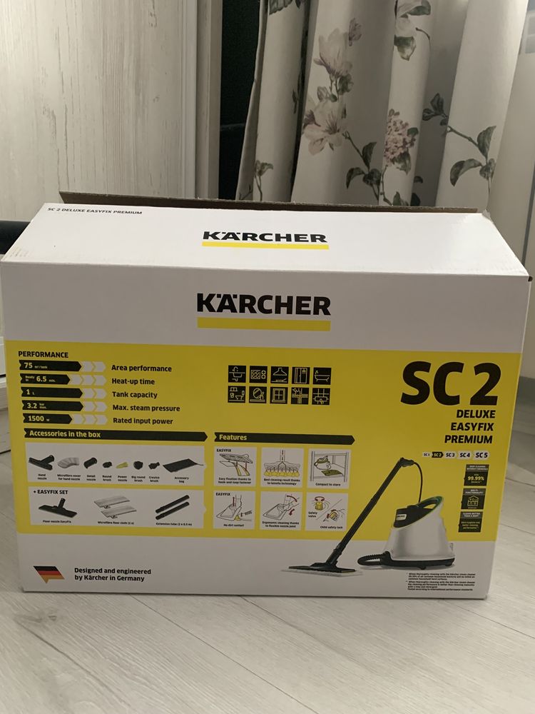 Karcher паровой очиститель