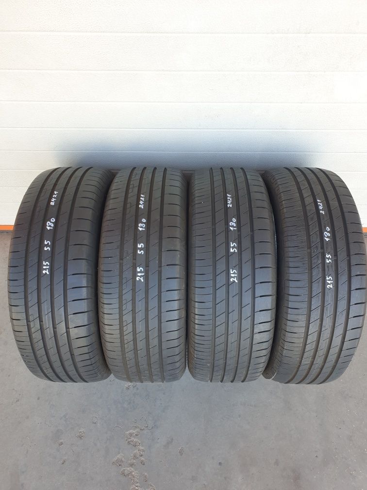 Летни гуми 4 броя GOODYEAR EficientGrip 215 55 R18 дот 2521