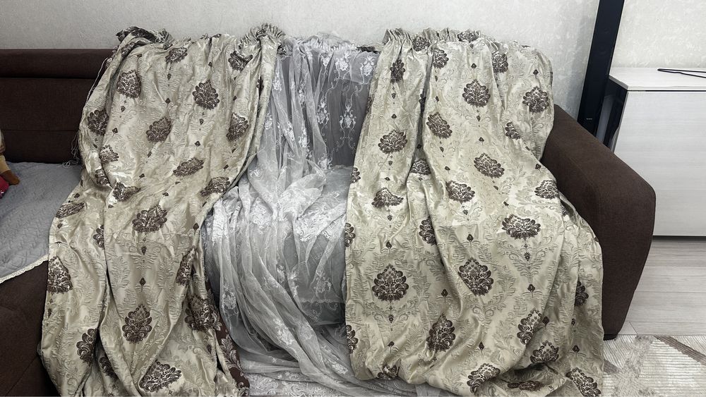 Тюли и шторы в наборе готовые