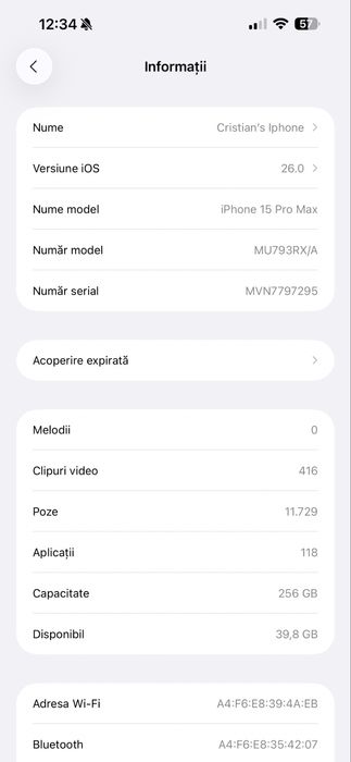 IPhone 15 Pro Max 256 GB Natural Titanium