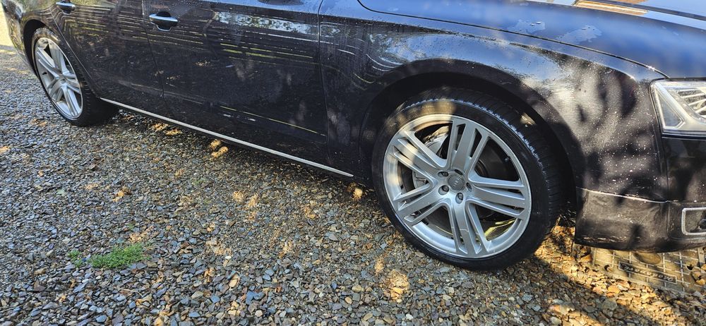 Jante originale Audi A8, R21, cu anvelope de vara Pirelli Zero dot 22