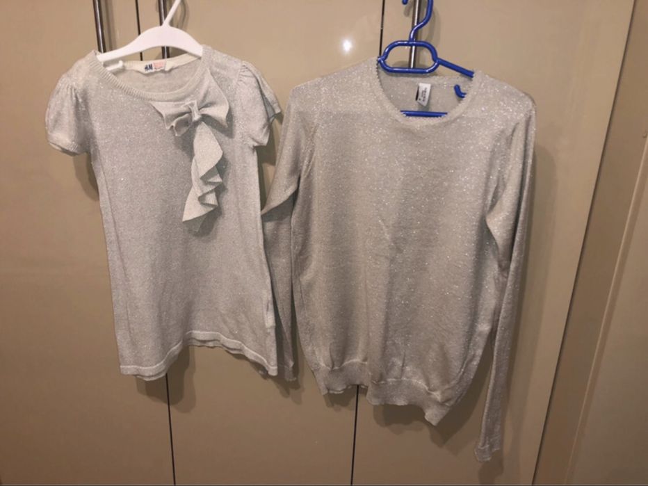 Bluza mama si rochie fiica