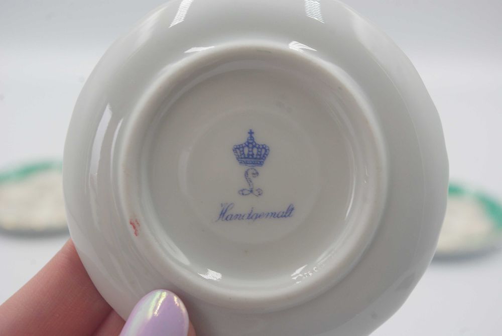 Set de 4 + 1 farfurioare vintage Oscar Schlegelmilch Germania