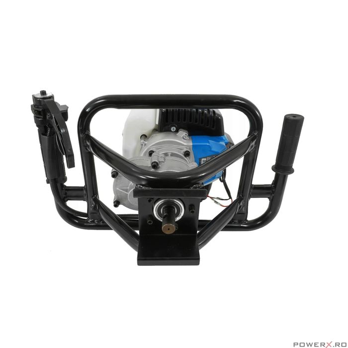 Motoburghiu pe benzina, motor in 2 timpi, 5.2 Cp, 3 burghie 15, 20, 25