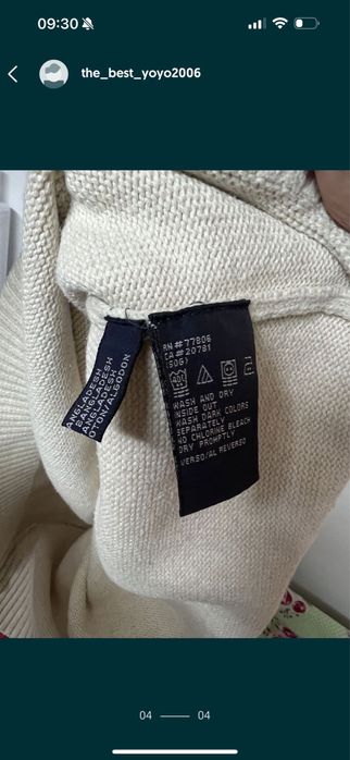 Pulover marca Tommy Hilfiger