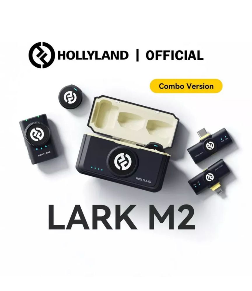 Hollyland Lark M2.mikrafon микрафон petlichka петличка универсал