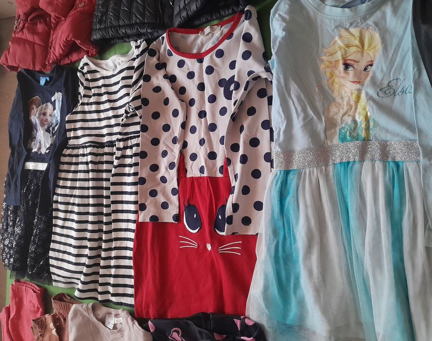 Лот за момиче 110-116рр зима