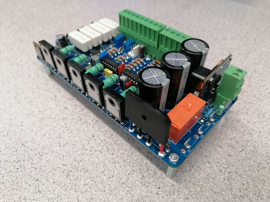 Cablaj PCB sursa reglabila 0-30v, 0-10a, k7200