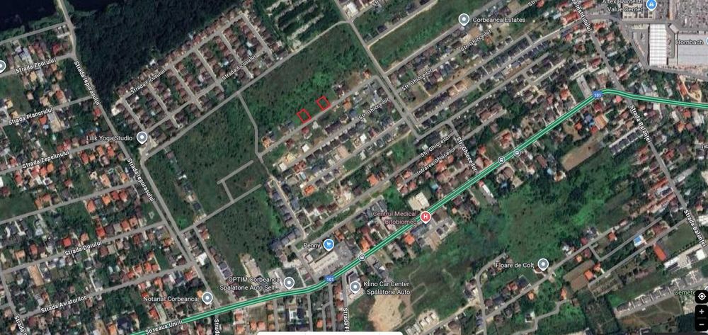Particular. Teren intravilan Petresti Corbeanca 453 mp, 149 EUR/mp