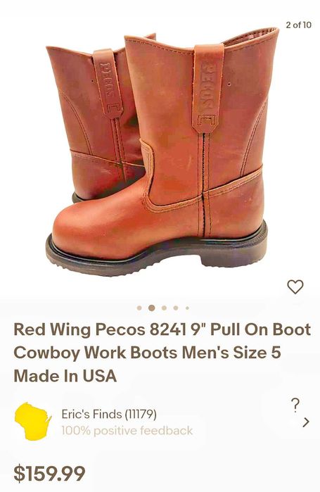 Сапоги сефети нефтяника RedWings USA 43-43.5, масло-влаго непрпускмые