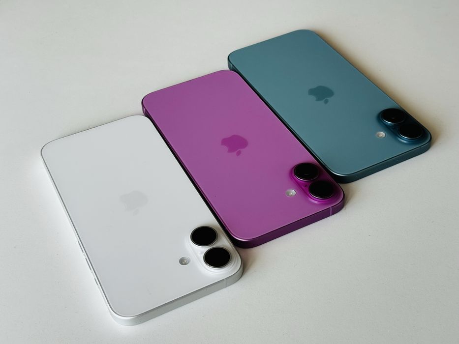 Iphone 16 Plus 128GB White Green Pink Гаранция 6 месеца