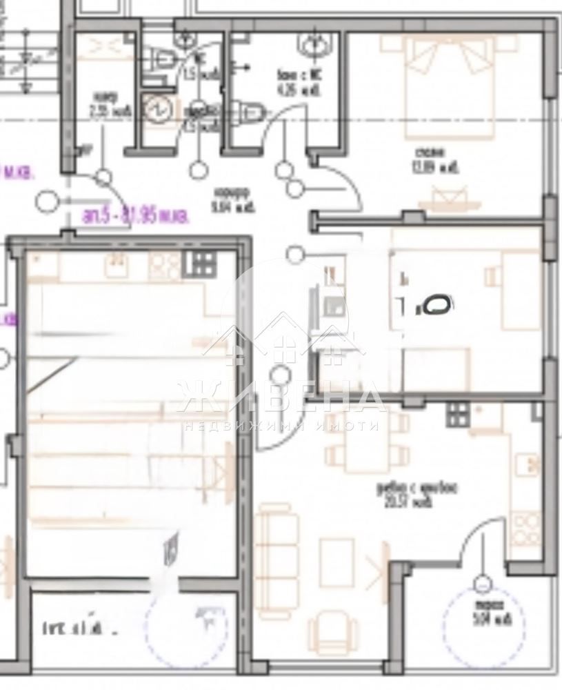 Продава 3-стаен апартамент, преди Акт 15, м-т Траката, площ 100 кв.м
