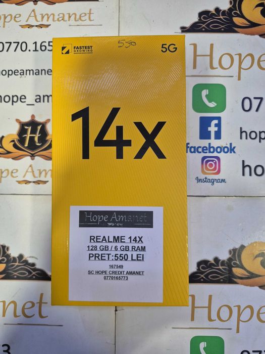 Hope Amanet P6 REALME 14X