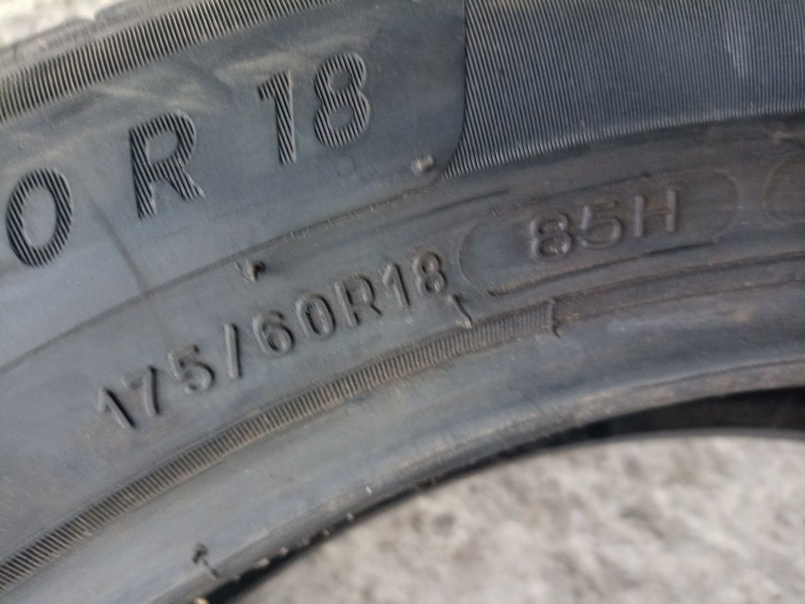 4 anvelope de vara ca noi Michelin 175/60 R18 dot 0623