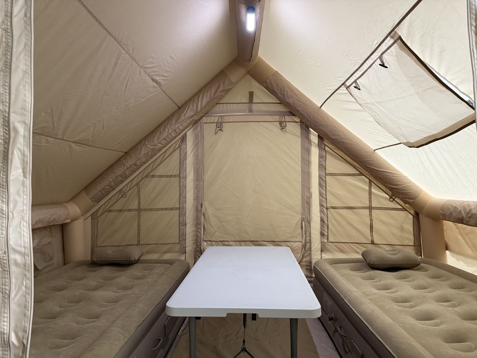 Палатка надувной и 2 дивана с насосом в комплекте