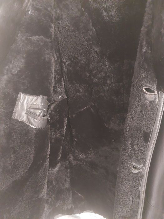 Продам кожаную дублёнку