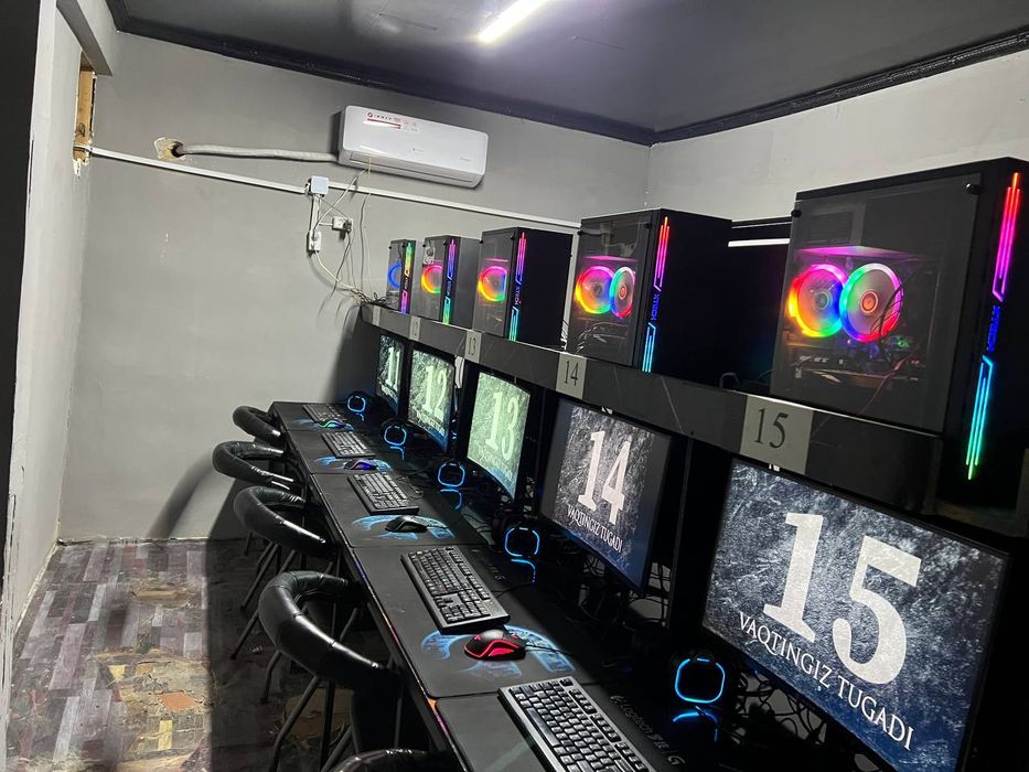 Game club! 31  ta kompyuter. Tayor yurib turgan biznes!