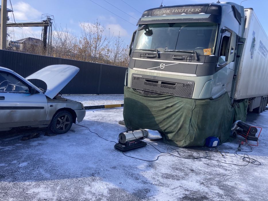Отогрев авто отогрев фуры