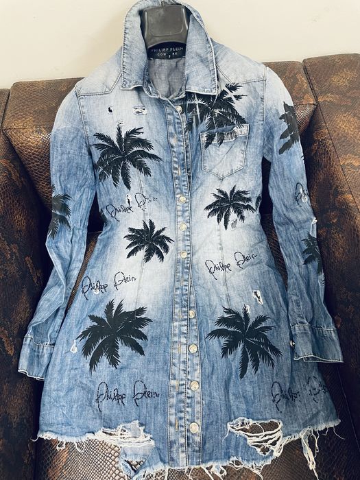 Дънкова рокля Филип Плейн