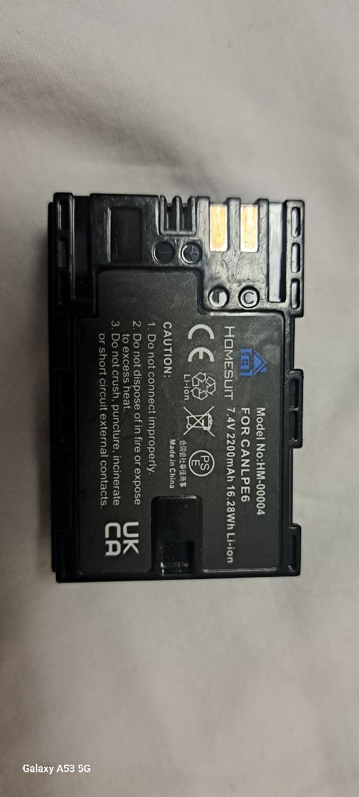 Зарядно за Canon и батерия към него