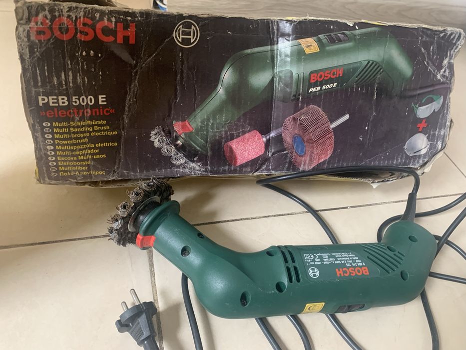 Vand perie de slefuit Bosch vand perie de slefuit bossPEB 500 E