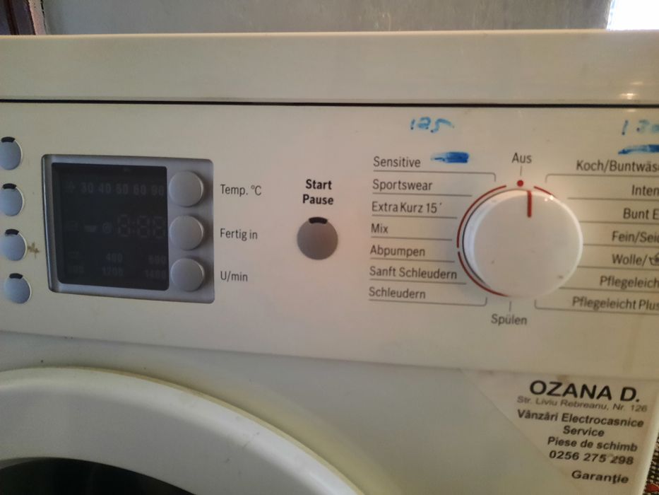 Masina de splat rufe Bosch