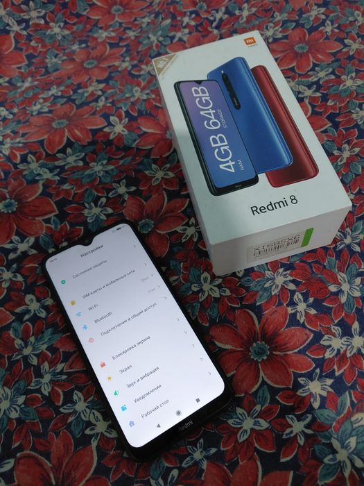 Redmi 8 ideal holatda 4/64