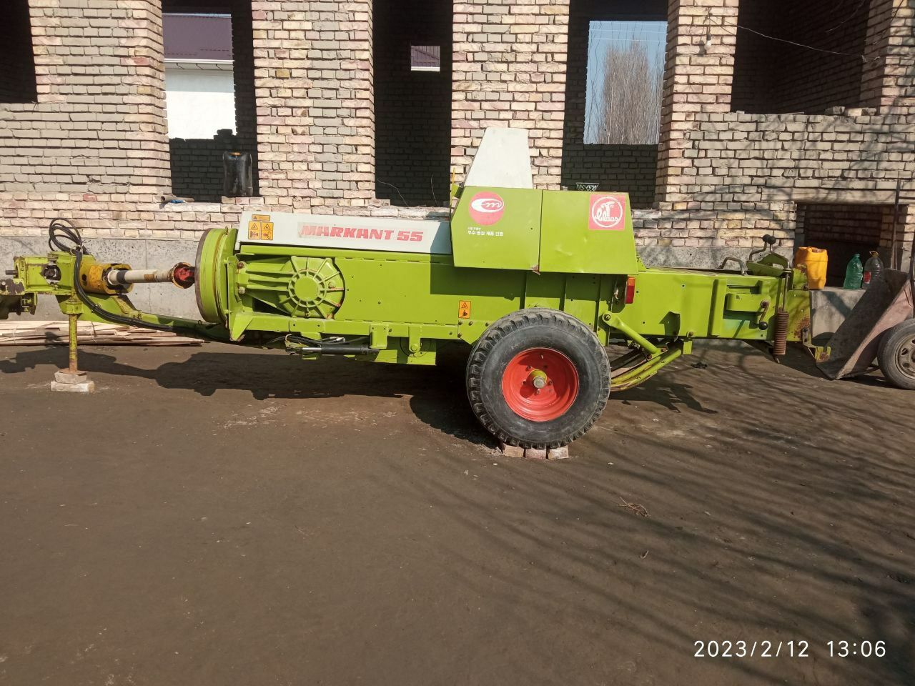 Claas markant 55