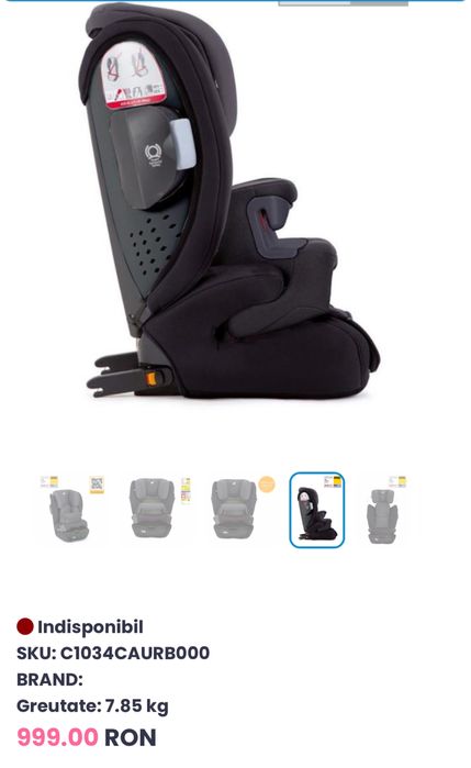 Scaun Isofix copii 9-36 kg  JOIE