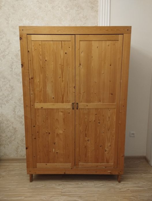 Шкаф икеа деревянный,.