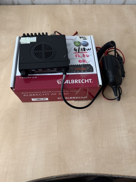 Statie CB Albrecht AE 6160 + Antena si accesorii