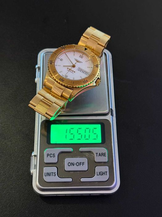 Longines Admiral 5 stars NOS-Ceas aur 18k