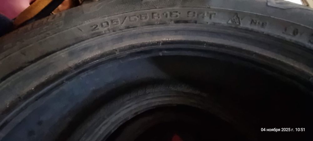 Продам комплект зимней резины Cordiant r16 205/55 94T Snow cross