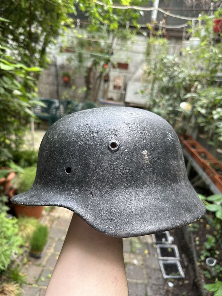 Casca Germana Nazista M40, WW2, al Doilea Razboi Mondial, relicva