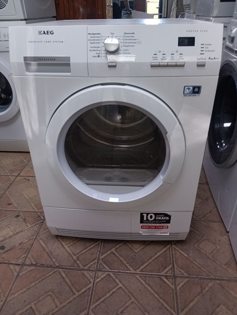 Сушилня с термопомпа АЕГ Aeg Protex Plus 8кг А+++ 2 години гаранция!