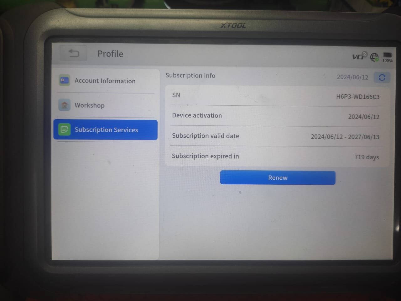 Продам автосканер Xtool h6pro3