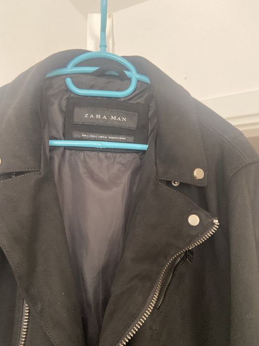 Велурено яке мъжко зара л размер