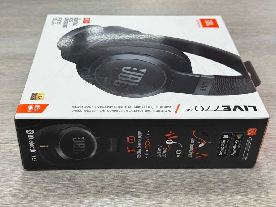 Безжични слушалки JBL LIVE 770NC – ЧИСТО НОВИ!