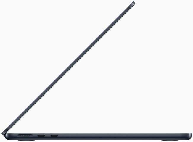Лаптоп Apple MacBook Air 13", M2, 8 CPU ядра, 8 GPU ядра, 16GB RAM