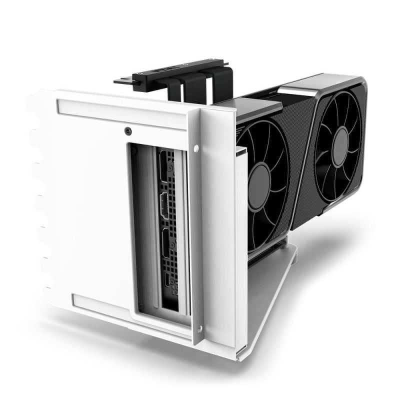 Брекет и кабел NZXT H7/9 Vertical GPU Mounting Kit White