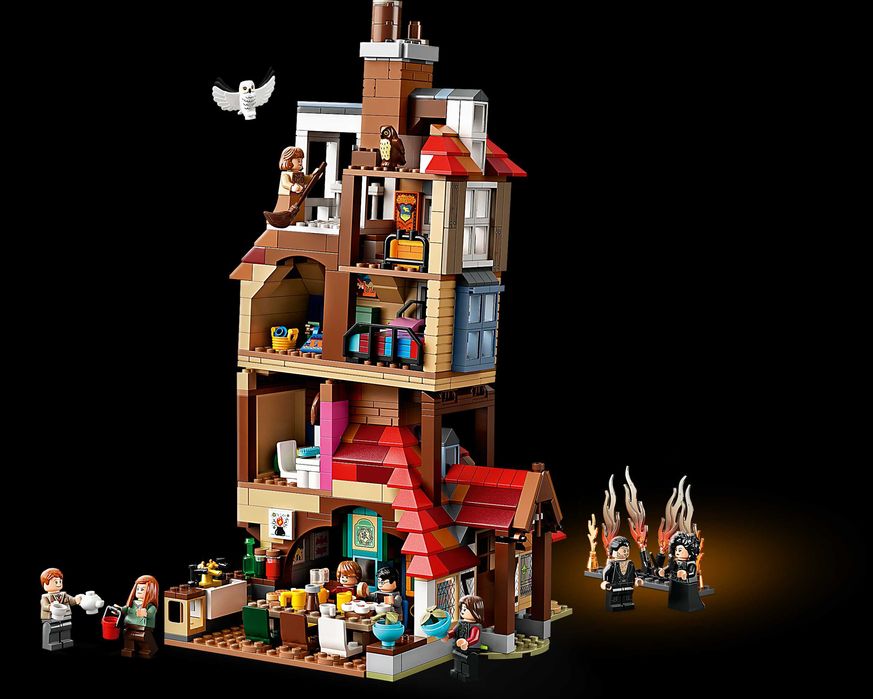 LEGO 75980 Harry Potter Attack on The Burrow - NOU Original SIGILAT