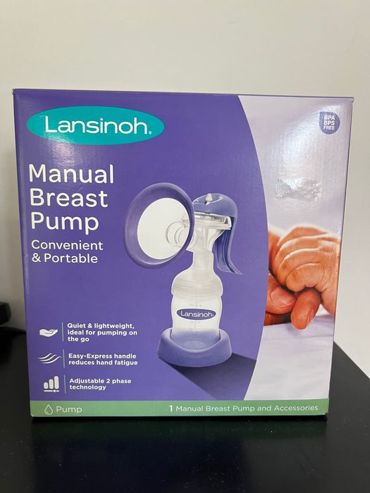 Pompă de sân manuală