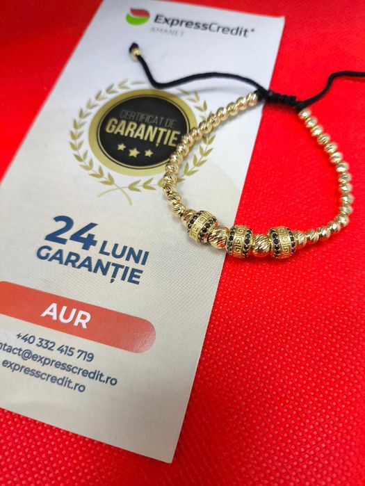 (Ag43) Bratara din aur de 14K (B3610) - 24 luni garantie!