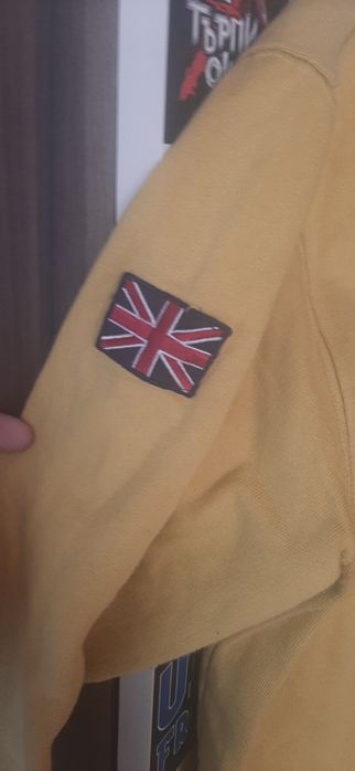 Lonsdale блуза жълт цвят