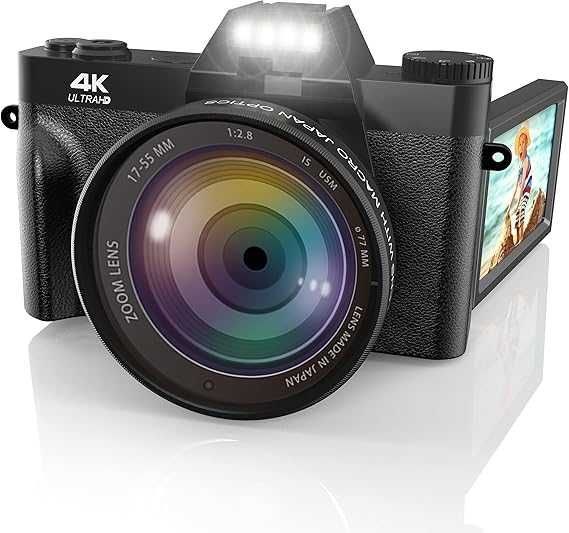 Влог 4K цифрова камера за YouTube с WiFi от  Schmidt Spiele