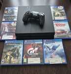 PS4 500Gb + 1 Controller + 7 Jocuri, fără cutie, în stare foarte bună