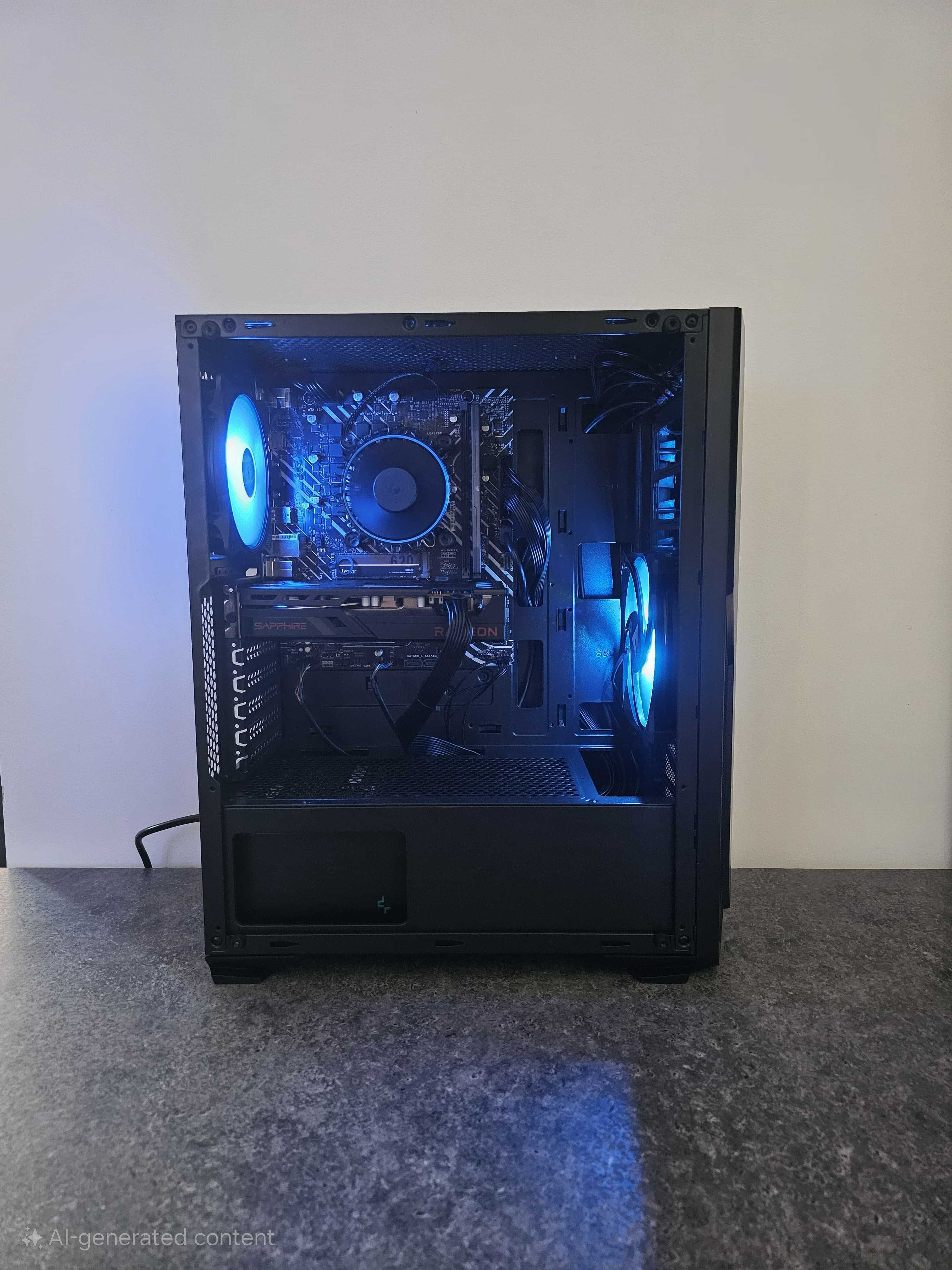 Calculator PC GAMING, INTEL I5 12400F, 16GB DDR5, RX 6600 OC 8GB