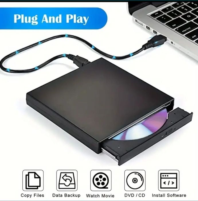 Unitate externa CD DVD player Extern Plug And Play PC Laptop etc
