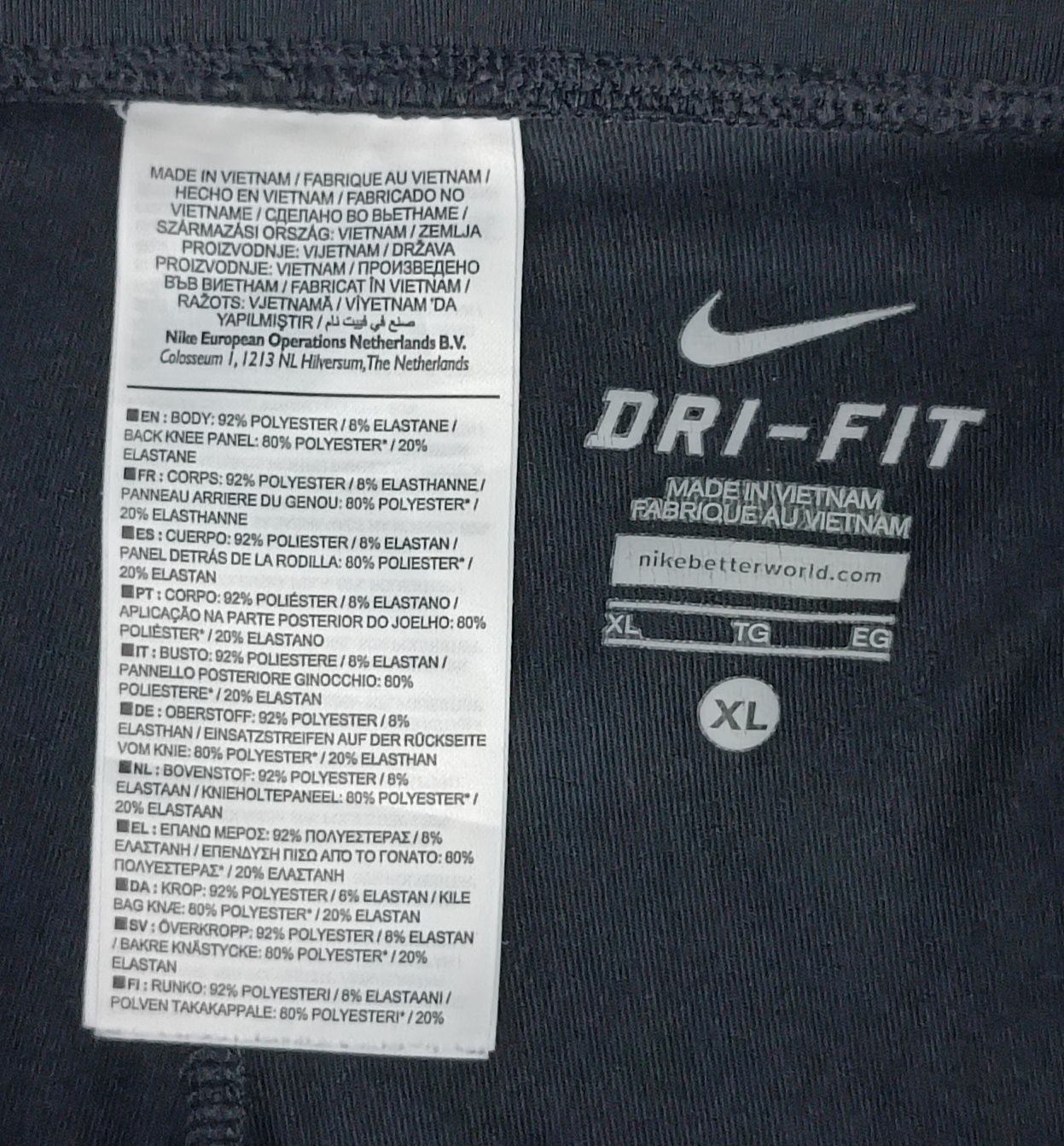 Nike DRI-FIT Tech Tights оригинален клин XL Найк спорт фитнес бягане