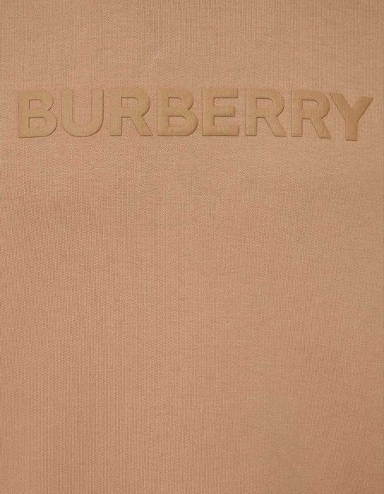 Мъжко Худи с Качулка BURBERRY кафяв цвят